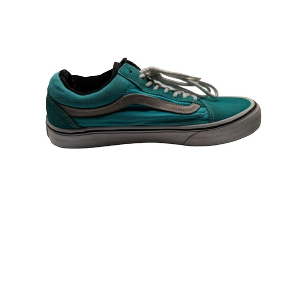 Women's Size 10, Men's Size 8.5 VANS Ward Canvas Lo Sneakers Blue Unisex EUC - Picture 9 of 16